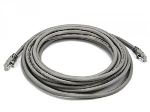 Monoprice 5010 Cat6 24awg  Cable_ 20ft Gray