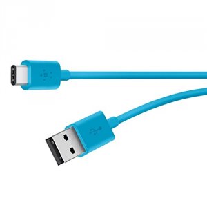 Belkin F2CU032BT06-BLU Mixit Up 2.0 Usb-ausb-c Chrg Cbl,480mbps,3a,6 ,