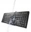 Global IRK32W-BK I-rocks Washable Usb Keyboard Black