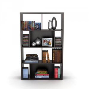 Atlantic 38435830 Monaco 4 Shelf Bookcase