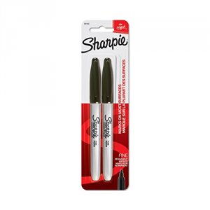 Dymo 30162PP Sharpie Fine Blk 2 Card