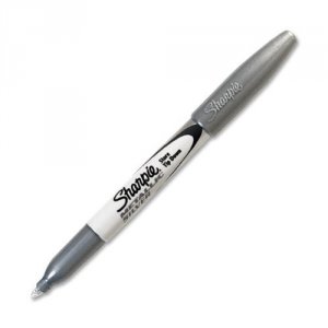 Dymo 39100 Sharpie Metallic Silver O S 12 Pack