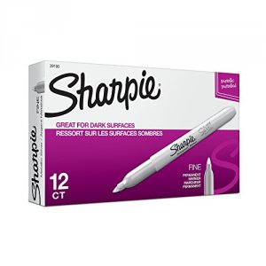 Dymo 39100 Sharpie Metallic Silver O S 12 Pack