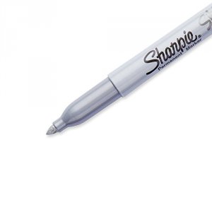 Dymo 39108PP Sharpie Silver Metallic 2 Cd