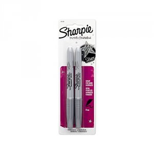 Dymo 39108PP Sharpie Silver Metallic 2 Cd