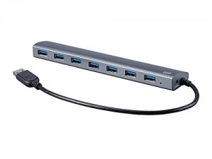 Monoprice 21672 Usb 3.0 7-port Aluminum Hub_ With Ac Adapter