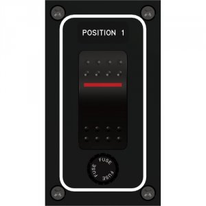 Paneltronics CW45288 Waterproof Panel - Dc 1-position Illuminated Rock