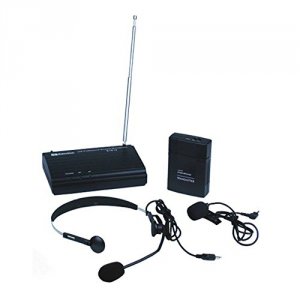 Amplivox S1612 Wrls Vhf Lapel  Headset Mic