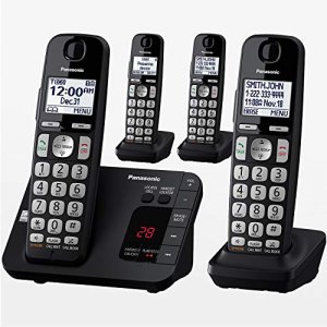 Panasonic KX-TGE434B 3hs English  Spanish Talking