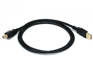 Monoprice 5437 Usb 2.0 A Male To B Male 2824awg 3ft