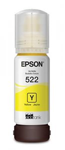 Original Epson T522420-S T522 Dye Yellow Ink Bottle W Sensormati