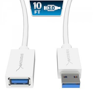 Sabrent CB-301W 10ft Usb 3.0 Extension Cable