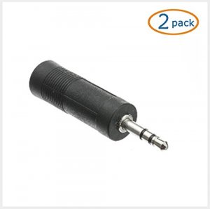 Monoprice 7135 Stereo Plug 3.5mm To 6.35mm Stereo Jack