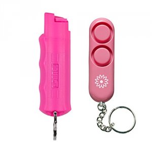 Sabre HCPAPKOC Pepper Spray  Personal Alarm Safety Kit - Pink