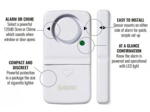 Sabre HSDWA Magnetic Door  Window Alarm