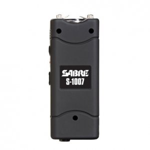 Sabre S1007BK Short Stun Gun With Led Flashlight (0.704 Uc)-black Whol