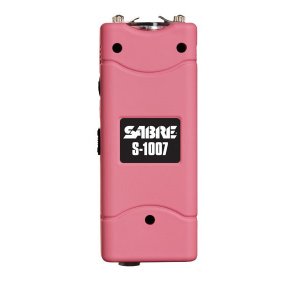 Sabre S1007PK Short Stun Gun With Led Flashlight - Pink (0.704 Uc) Who