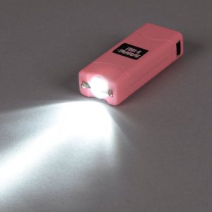 Sabre S1007PK Short Stun Gun With Led Flashlight - Pink (0.704 Uc) Who