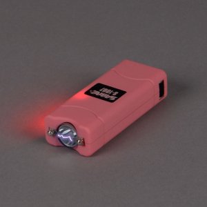 Sabre S1007PK Short Stun Gun With Led Flashlight - Pink (0.704 Uc) Who