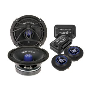 Soundstream SM650C 6.5 Pro Audio Components W Tweeters-crossovers (pai