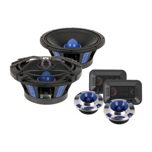 Soundstream SME650C 6.5 Pro Audio Components Wtweeters-crossovers 200w