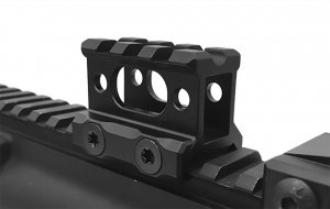 Utg MTRSX1S Super Slim Picatinny Riser Mount 1 Inch High 3 Slots