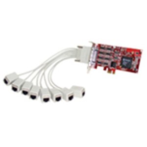 Pepperl 30130-1 Rocketport Pcie 8port Rj45 Rj45