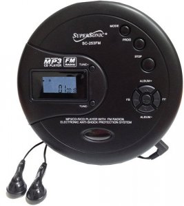 Supercom SC-253 Personal Mp3 Cd Player