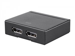 Monoprice 24567 1x2 Displayport Splitter_ 4k@60hz_ 21.6gbps