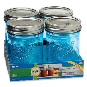 Newell 1440069054 16ct Aqua Vintage 16oz Rm Jar