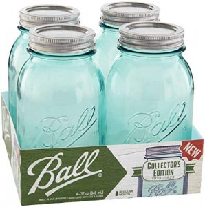 Newell 1440069055 8ct Aqua Vintage Qt Rm Jar