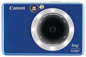 Canon 3879C003 Ivy Cliq+ 8 Megapixel Instant Digital Camera - Sapphire