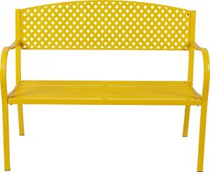 Gardman ZT161379 Bench Metal Yellow