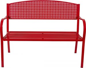 Gardman ZT161380 Bench Metal Red