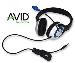 Ergoguys 2EDU-AE55BL-KBLU Avid Ae-55 Headset With