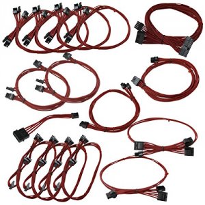 Evga 100-CR-1050-B9 Gsps Red Cable Set