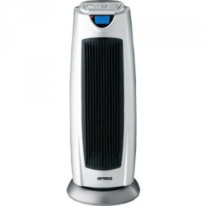 Optimus H-7315 21 Oscil Tower Heater With Digi Temp Readout And Settin