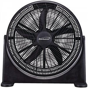 Brentwood F-20BKR Kool Zone F-20bkr 20 High-velocity Fan