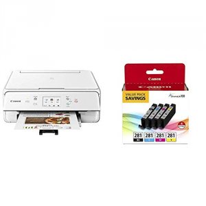 Canon TS6220WHITE Inkjet All In One Printer Whte