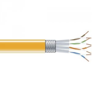 Black EVNSL0272OR-1000 Cat6 Stp Strd. Pvc Bulk 26 Awg 1000 Feet