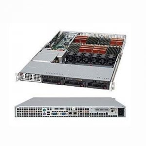 Supermicro CSE-818TQ+-1000LPB Server Chassis - Rack-mountable - Extend