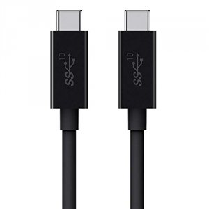 Belkin F2CU052BT1M-BLK - Usb Cable - Usb-c (m) To Usb-c (m) - 5 A - 3.