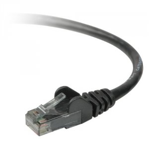 Belkin A3L980-09-BLK-S Patch Cable - Rj-45 - Male - Rj-45 - Male - Uns