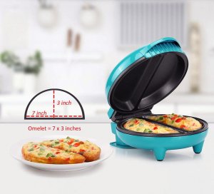 Holstein HH09125007E Housewares  Omelet Maker - Teal