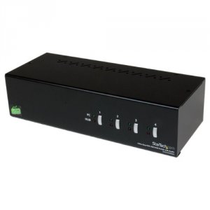 Startech SV431DVIDDU .com 4 Port Dual Dvi Usb Kvm Switch With Audio