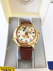 Lorus RTR006 Mickey Mouse  Musical Watch Plays Its A Small World