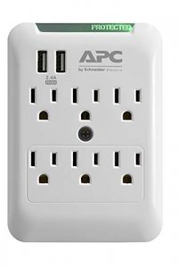 Apc PE6WU2 Surgearst 6 Out Wall Tap W 5v