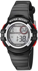 Dakota 5257-7 Digital Stingray Outdoor Kids Watch-glossy Black