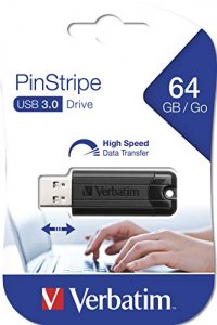 Verbatim 49318 64gb Pinstripe Usb 3.0 Flash