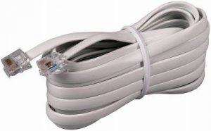 Rca TP231WHR White Phone Line Cord (15ft)